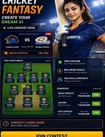 Www18bet (18 bet) fantasy cricket & matchday visual 3
